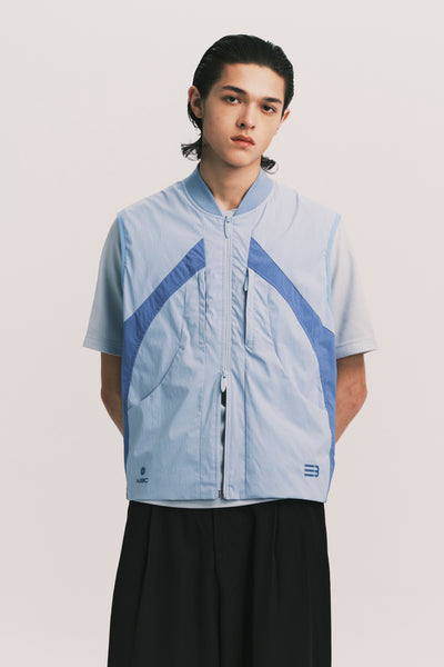 SNACK POCKET VEST POWDER BLUE