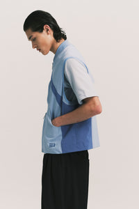 SNACK POCKET VEST POWDER BLUE