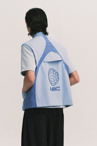 SNACK POCKET VEST POWDER BLUE