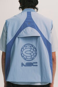 SNACK POCKET VEST POWDER BLUE