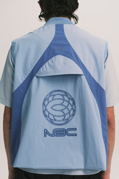 SNACK POCKET VEST POWDER BLUE