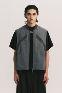 SNACK POCKET VEST SLATE GREY