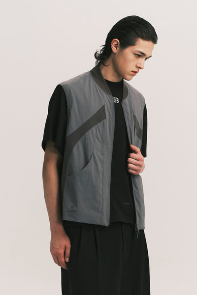 SNACK POCKET VEST SLATE GREY