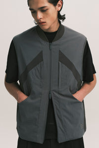 SNACK POCKET VEST SLATE GREY