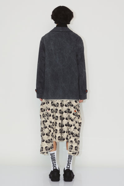 ALBERT UTILITY SHIRT JACKET WASHED BLACK