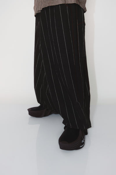 MAINE STRIPED TROUSERS WEAVED STRIPE