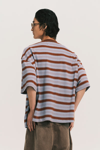 JODYE TWIST TEE SEPIA HORIZON