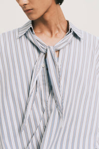 TODD TWIST STANDARD SHIRT ASHEN BLUE