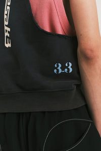 BEAN BIKER VEST DEPTH BLUE