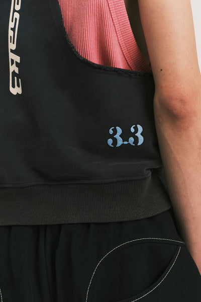 BEAN BIKER VEST DEPTH BLUE