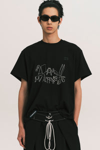 NEAL CHILD'S TEE EUPHORIC BLACK