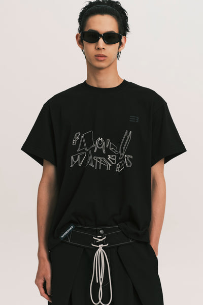 NEAL CHILD'S TEE EUPHORIC BLACK