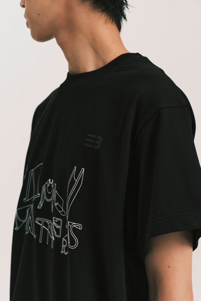 NEAL CHILD'S TEE EUPHORIC BLACK
