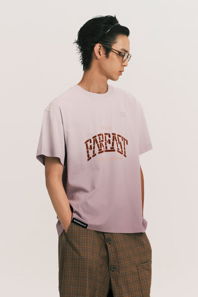 NEAL FAR EAST WASHED TEE PUFF GRAPE (NAMESAKE EXCLUSIVE)