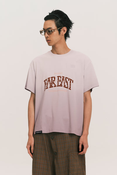 NEAL FAR EAST WASHED TEE PUFF GRAPE (NAMESAKE EXCLUSIVE)