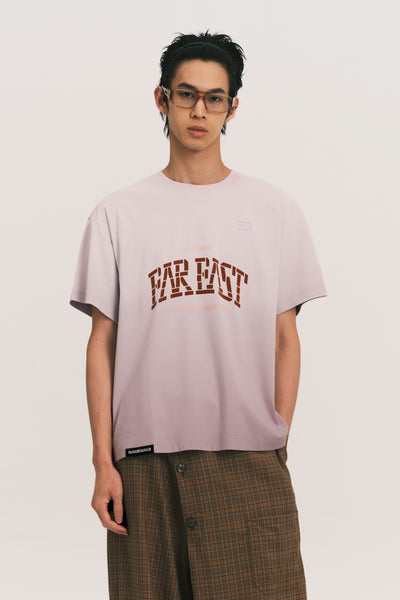 NEAL FAR EAST WASHED TEE PUFF GRAPE (NAMESAKE EXCLUSIVE)
