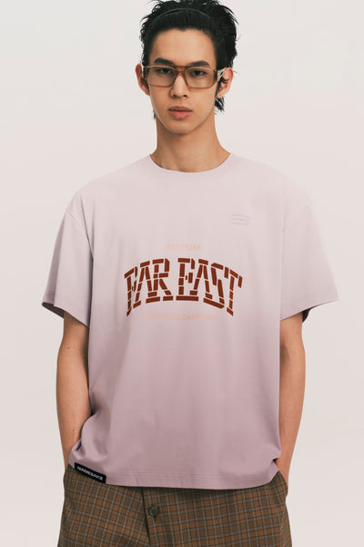 NEAL FAR EAST WASHED TEE PUFF GRAPE (NAMESAKE EXCLUSIVE)