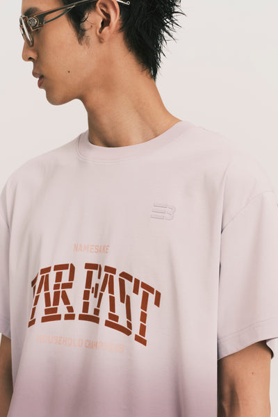NEAL FAR EAST WASHED TEE PUFF GRAPE (NAMESAKE EXCLUSIVE)