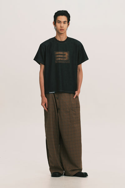 NEAL BLUEPRINT DENIM TEE DEPTH BLUE