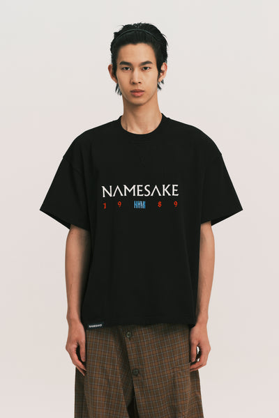 TOBI OVERSIZED 1989 TEE EUPHORIC BLACK