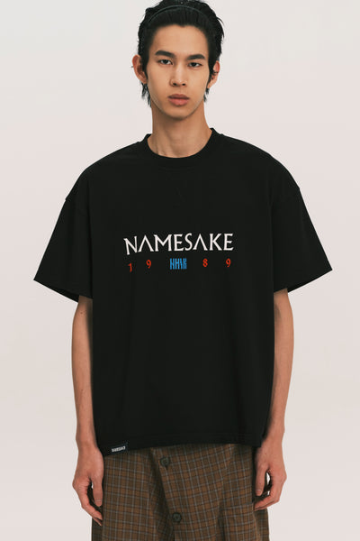 TOBI OVERSIZED 1989 TEE EUPHORIC BLACK