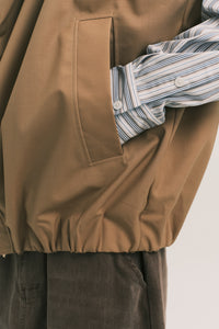 OTTO PLEATED CARGO VEST SCOUT KHAKI