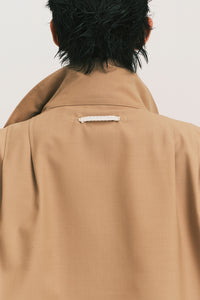 OTTO PLEATED CARGO VEST SCOUT KHAKI