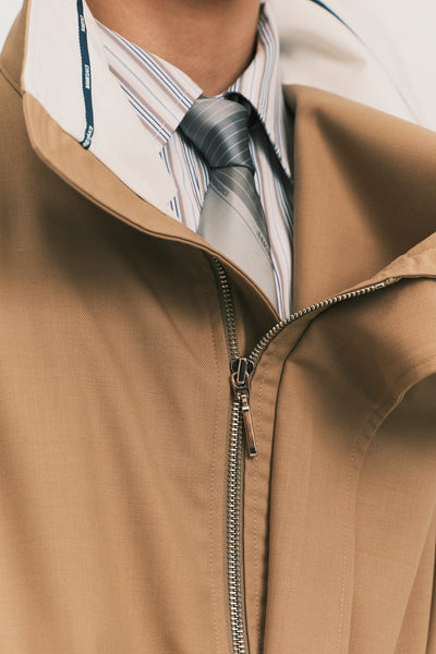 OTTO PLEATED CARGO VEST SCOUT KHAKI