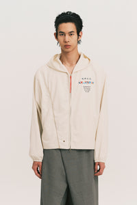 YACHT ZIP HOODIE CANNOLI CREAM