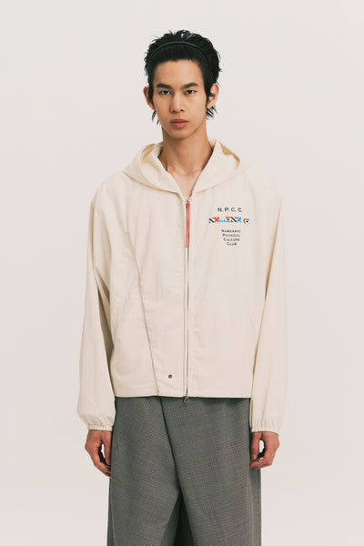 YACHT ZIP HOODIE CANNOLI CREAM