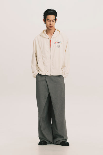 YACHT ZIP HOODIE CANNOLI CREAM