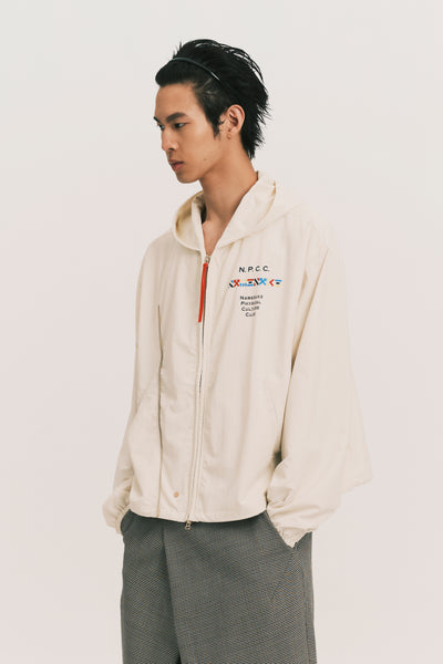 YACHT ZIP HOODIE CANNOLI CREAM