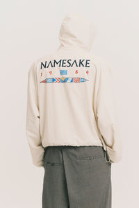 YACHT ZIP HOODIE CANNOLI CREAM