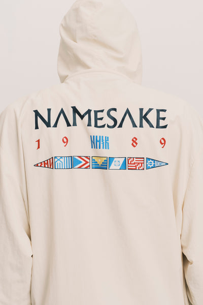 YACHT ZIP HOODIE CANNOLI CREAM