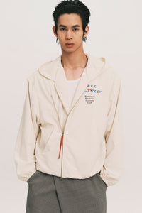 YACHT ZIP HOODIE CANNOLI CREAM