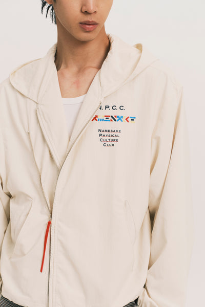 YACHT ZIP HOODIE CANNOLI CREAM