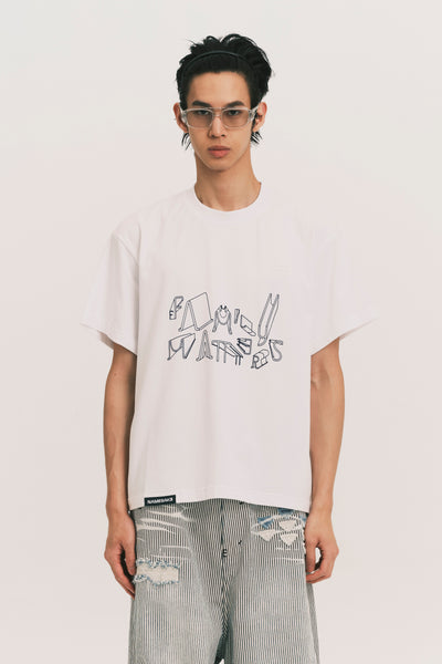 NEAL CHILD'S TEE FREE WHITE