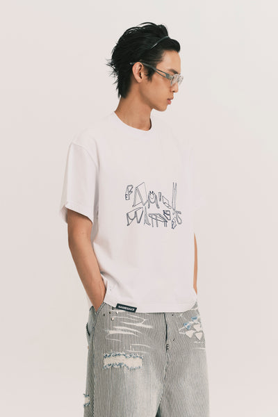 NEAL CHILD'S TEE FREE WHITE
