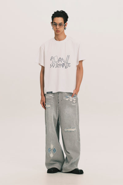NEAL CHILD'S TEE FREE WHITE