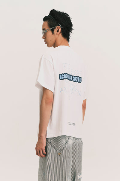 NEAL CHILD'S TEE FREE WHITE