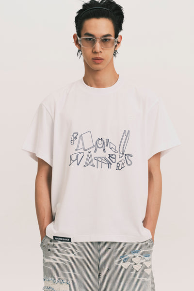 NEAL CHILD'S TEE FREE WHITE
