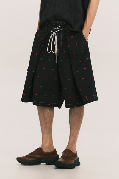 LAUREN SWIMTRUNK SHORTS DEPTH BLUE