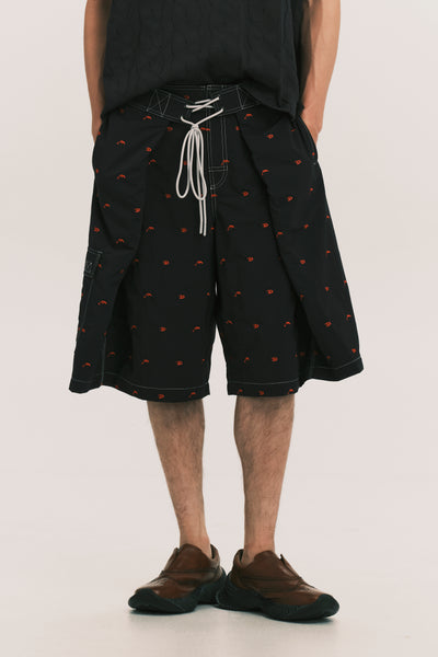 LAUREN SWIMTRUNK SHORTS DEPTH BLUE