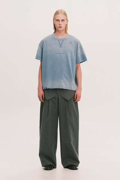 TOBI WASHED LOGO TEE SALT BLUE (NAMESAKE EXCLUSIVE)