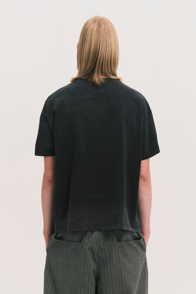 TOBI WASHED LOGO TEE DEPTH BLUE (NAMESAKE EXCLUSIVE)