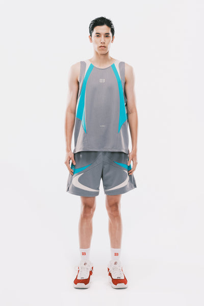 HELIX BBALL JERSEY GHOST GREY