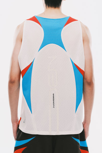 HELIX BBALL JERSEY LUCENT WHITE