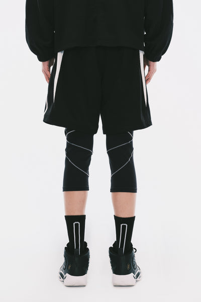 NEPTUNE BASKETBALL SHORTS EUPHORIC BLACK