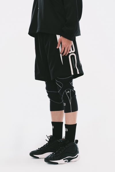 NEPTUNE BASKETBALL SHORTS EUPHORIC BLACK