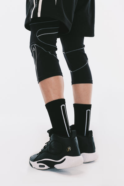 NEPTUNE BASKETBALL SHORTS EUPHORIC BLACK